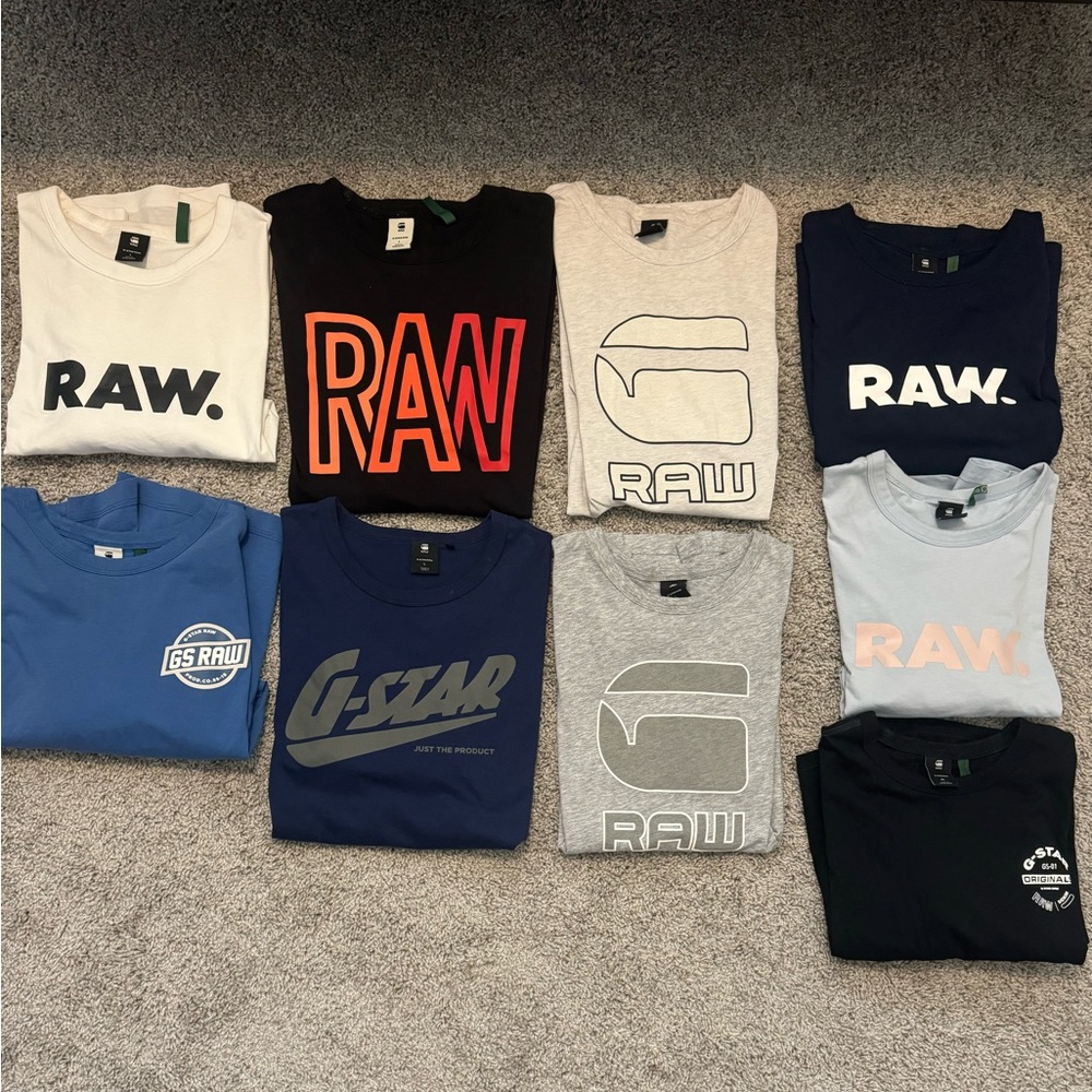 G-Star Raw T-shirts bundle of 9
